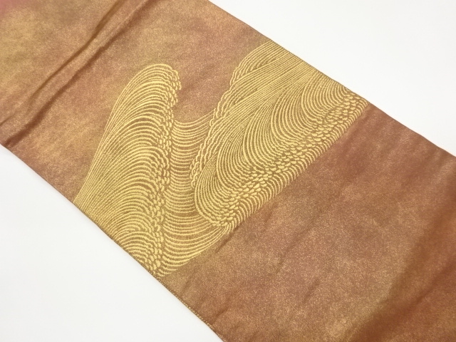 JAPANESE NAGOYA OBI / WOVEN WAVE